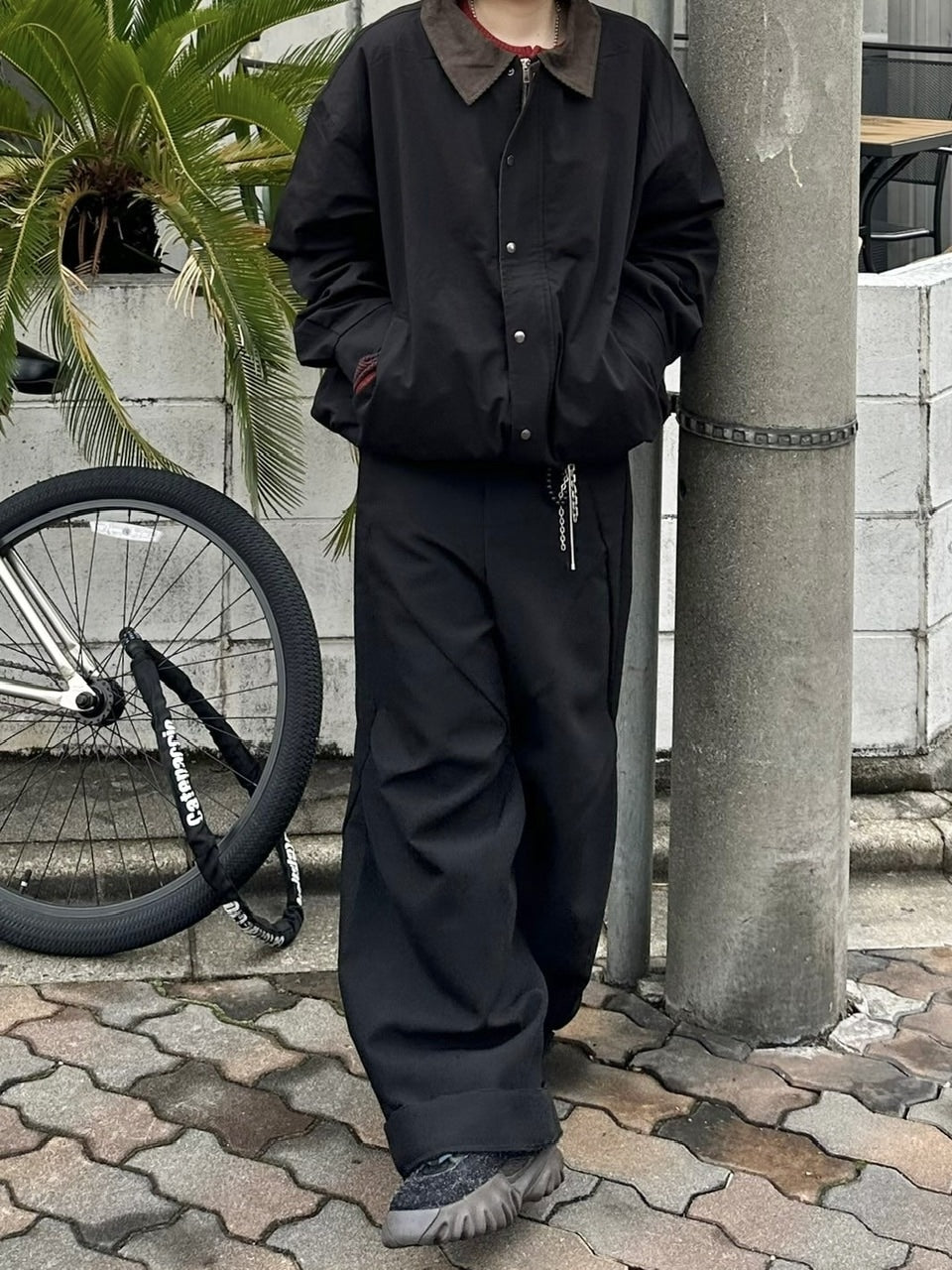 受注制【youll】corduroy color short jacket