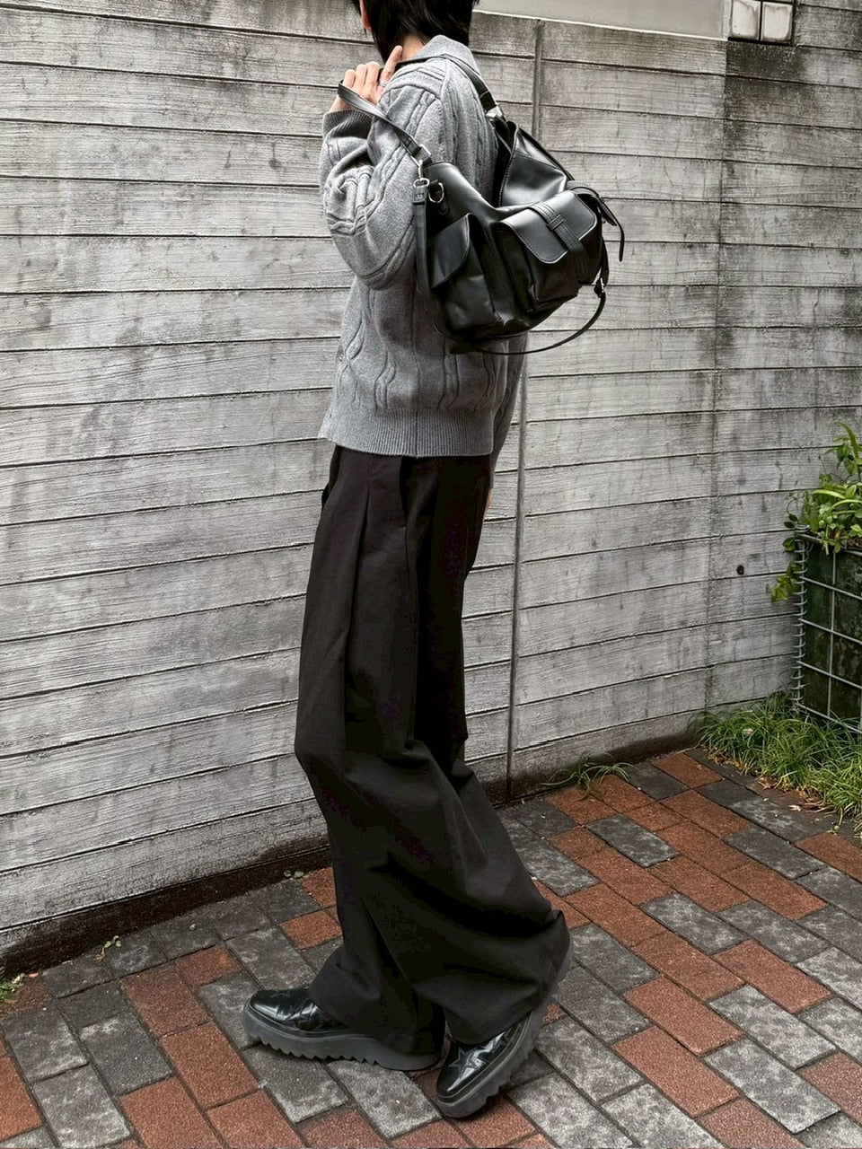 【Chikashitsu +】4pocket leather bag