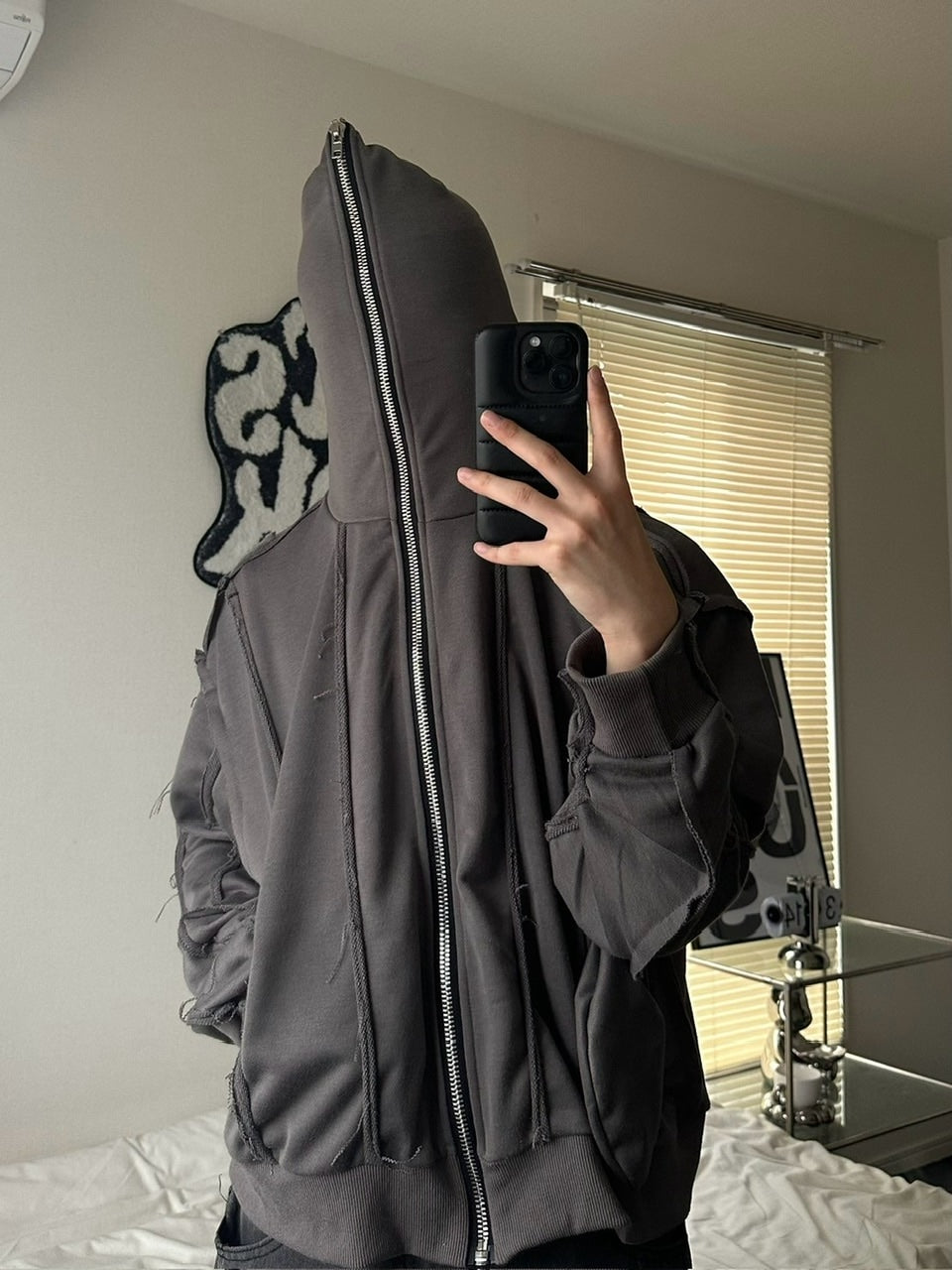 【LUV CODE】full zip up hoodie