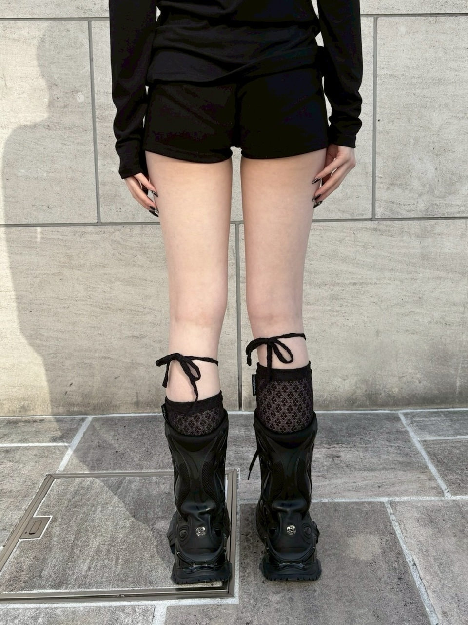 受注制【nmtc +】sweat mini shorts (2color)