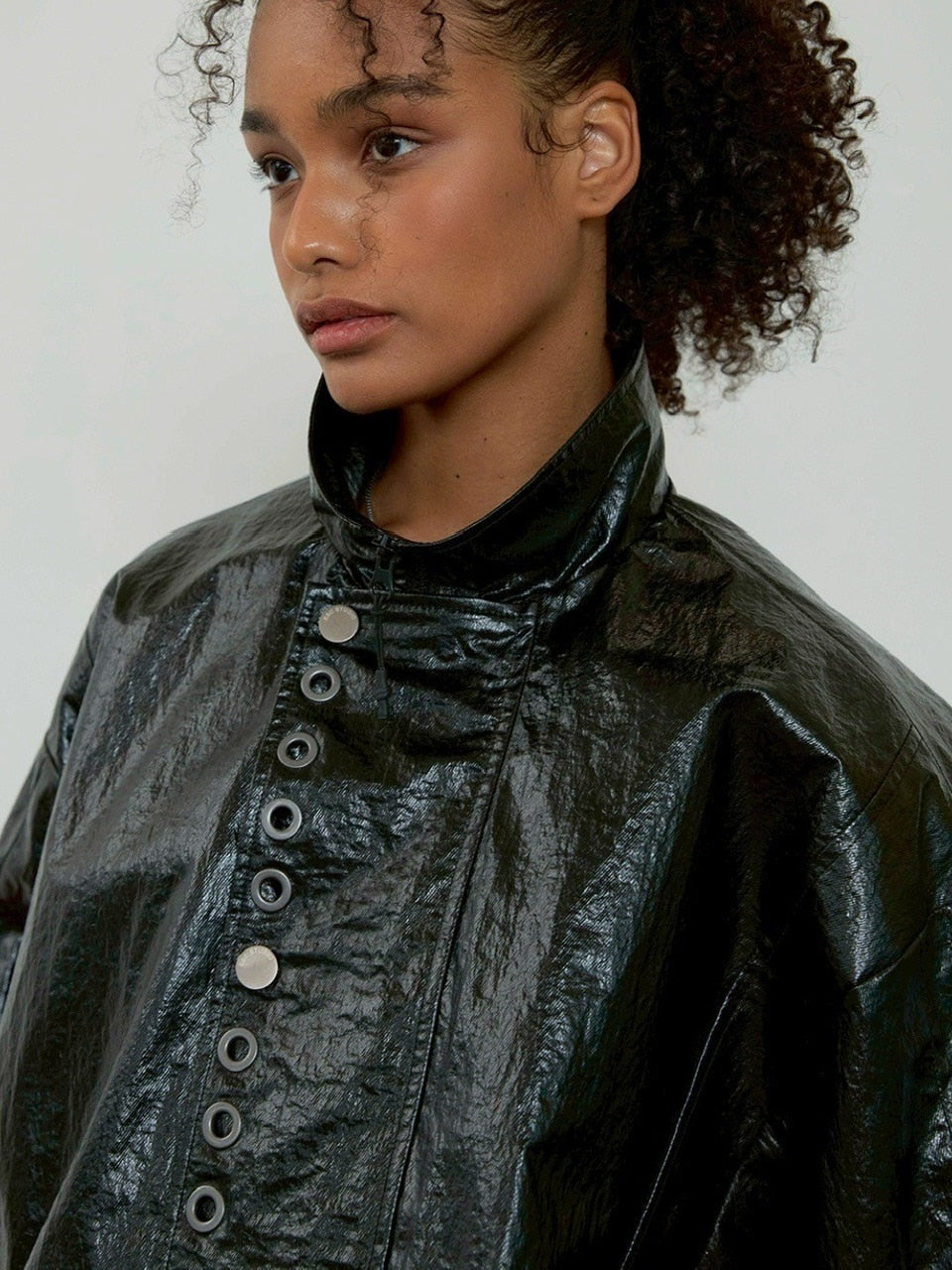 【ESC STUDIO】eyelet wind breaker jacket