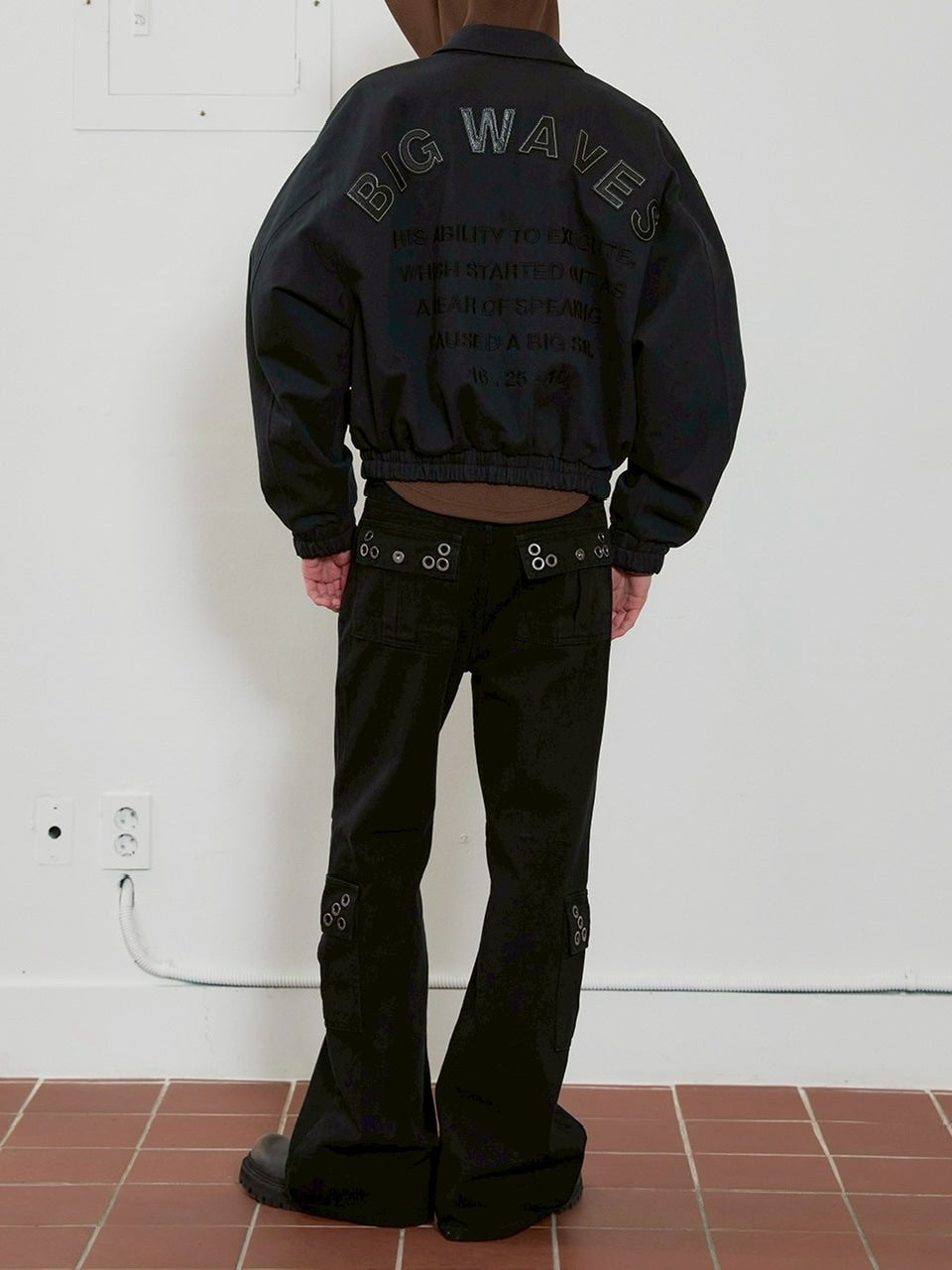 ESC STUDIO】eyelet denim bootcut pants – PRESSING WEB SHOP