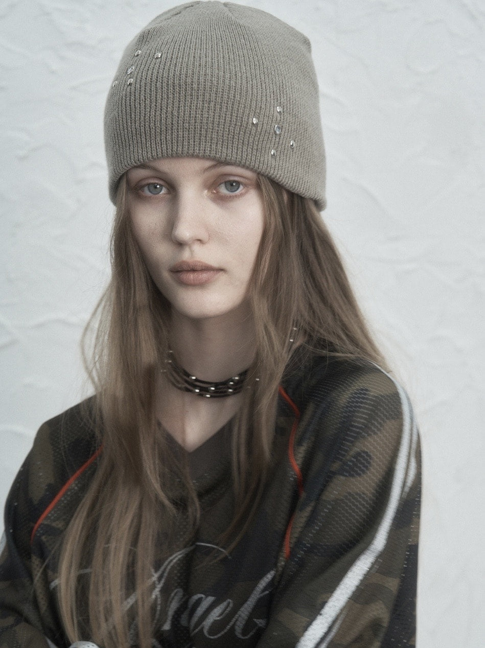 【SETUP‐EXE】STUDDED BEANIE