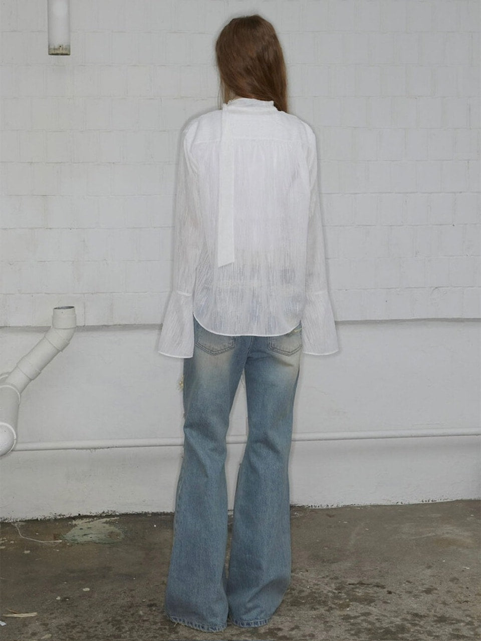 【NOT KNOWING】Bohem Chiffon Blouse