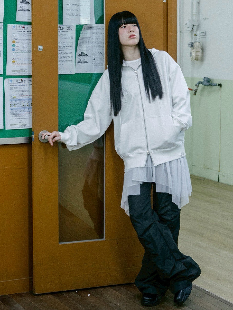 【TUOMIO】TUCKED BOOTSCUT PANTS