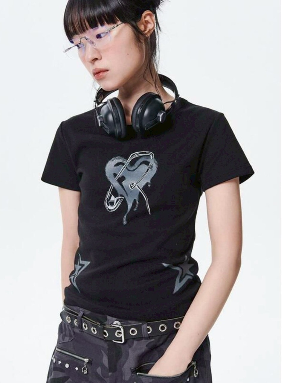 【runningHIGH】MELTING HEART H/S TEE