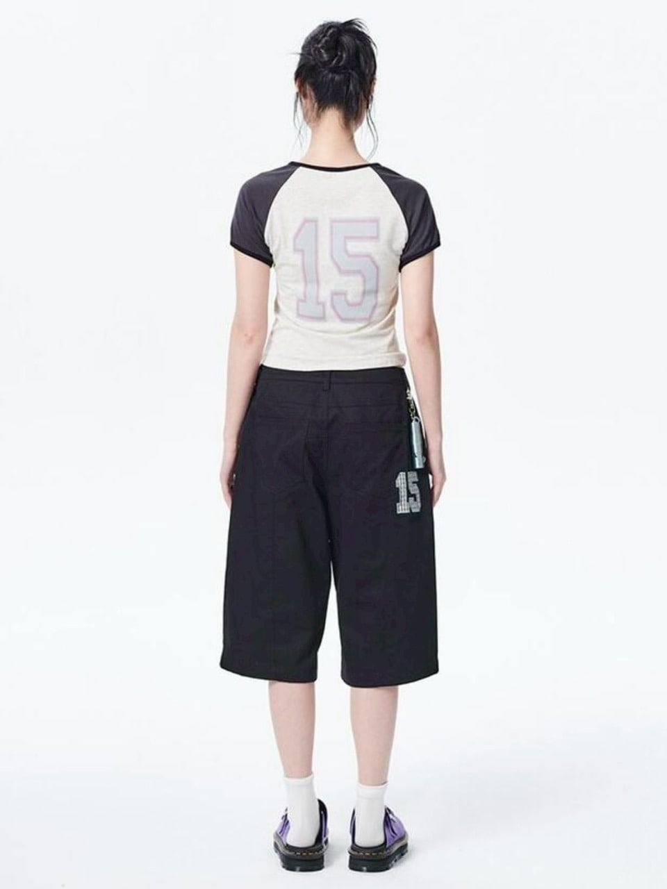 【runningHIGH】VARSITY LOGO H/S TEE