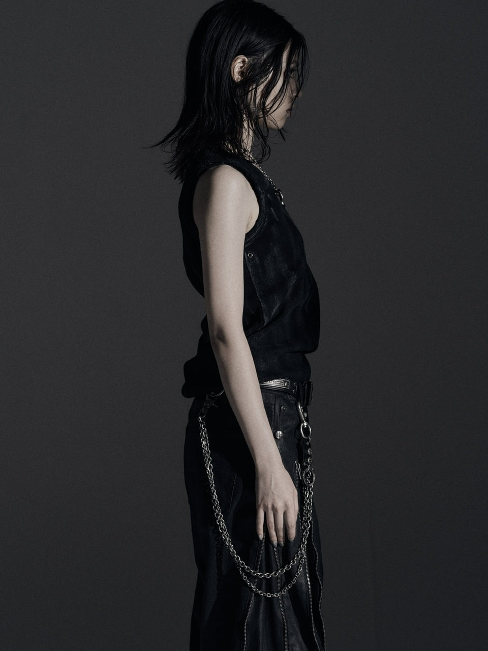 【Rosen Kreuz】ASHES HALO TANK TOP