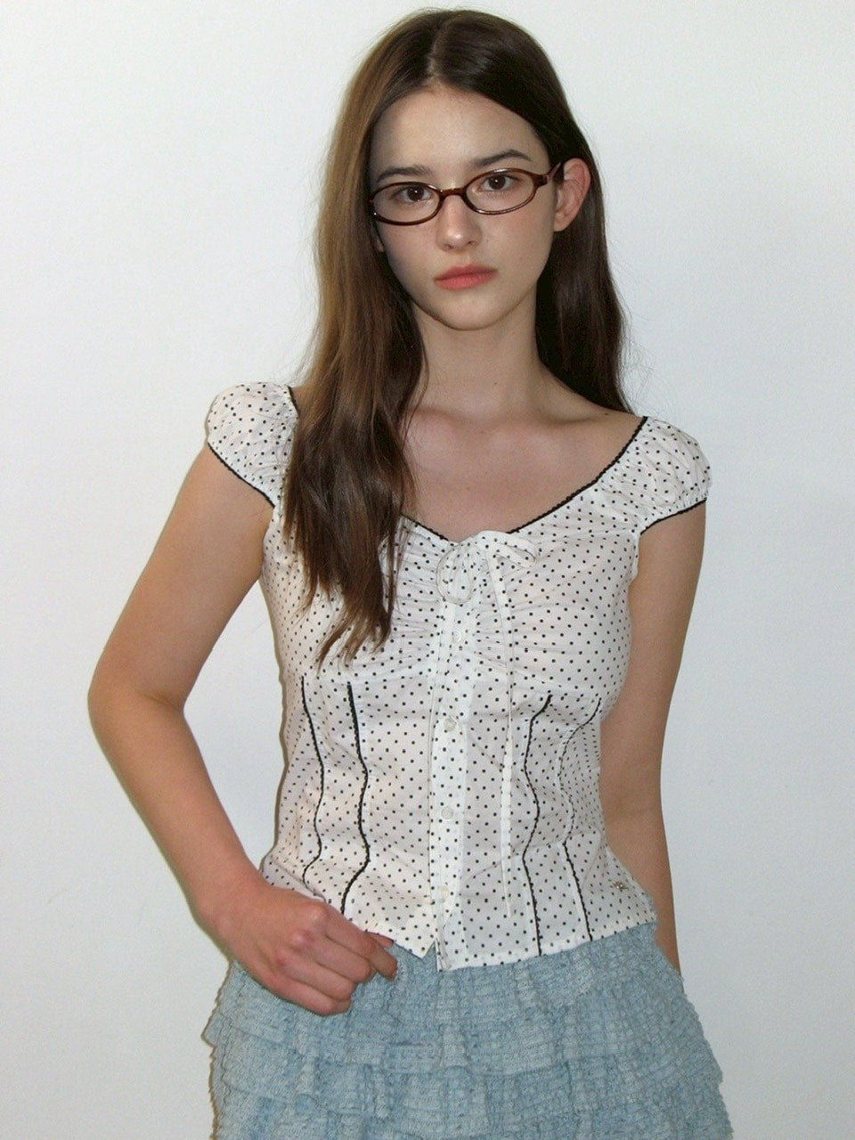 【CRANK】LACE CANCAN SKIRT PANTS