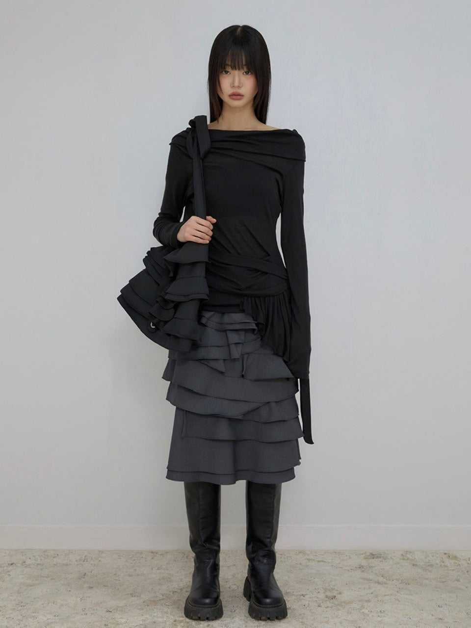 【FLAREUP】Faye Frill Long Sleeve