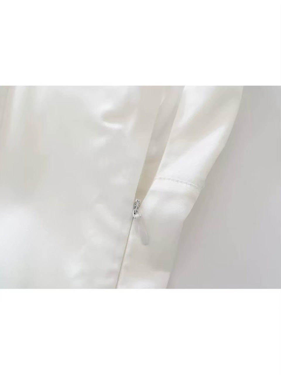 【Cest Nous】Satin Studded Camisole Dress / 【セヌー】サテンスタッズキャミワンピース