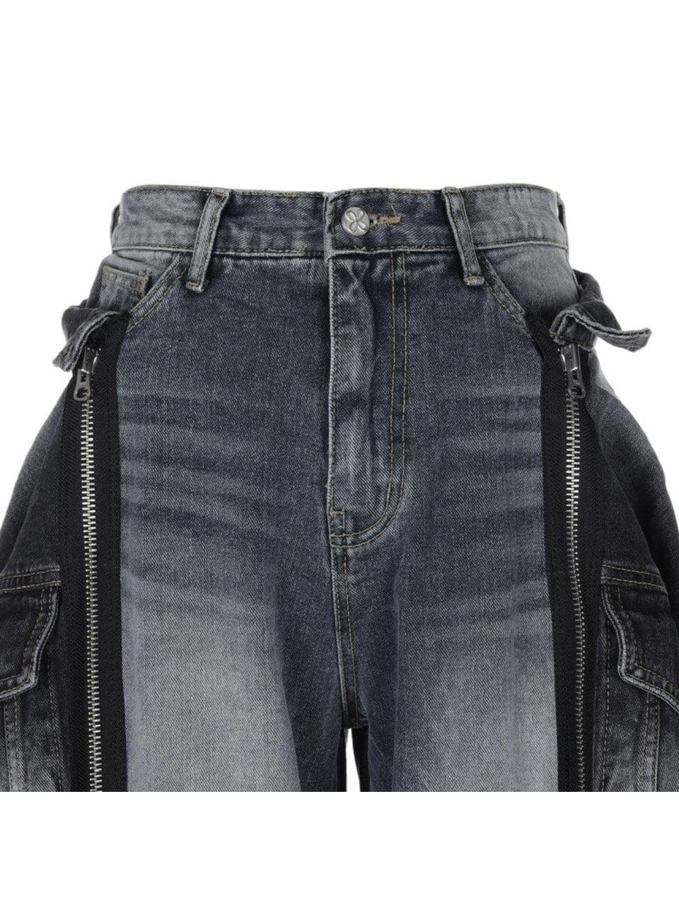 【SURGERY】hybrid set-up docked jeans / 【サージェリー】ハイブリッドセットアップドッキングデニムパンツ