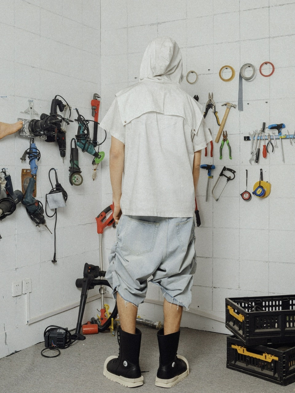 【F.V.V.O】R/F 1.0 IRONCLAD BEETLEPU BOOTS - MID TOP / 【フリーワールドオーダー(エフヴィーヴィーオー)】スニーカーライクミドルブーツ