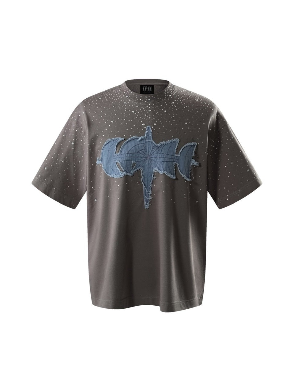 The Boy Has No Patience】LUMINOUS DAWN RHINESTONE TEE – PRESSING