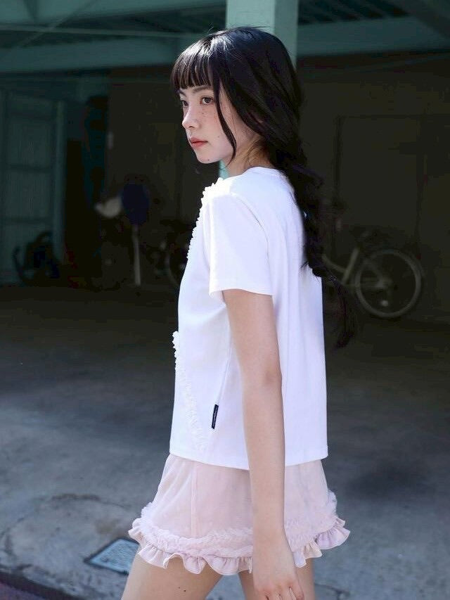 【Uglyshadow】STAR BASIC T-SHIRT / 【アグリーシャドウ】スターベーシック半袖Tシャツ