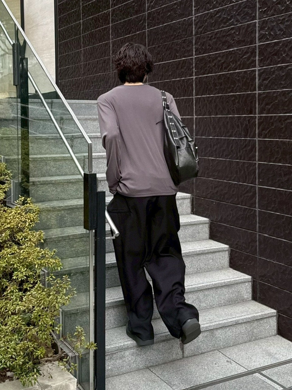 大阪店WEB限定受注制【Chikashitsu +】vintage eyelet shoulder bag / 【チカシツプラス】ビンテージアイレットショルダーバッグ