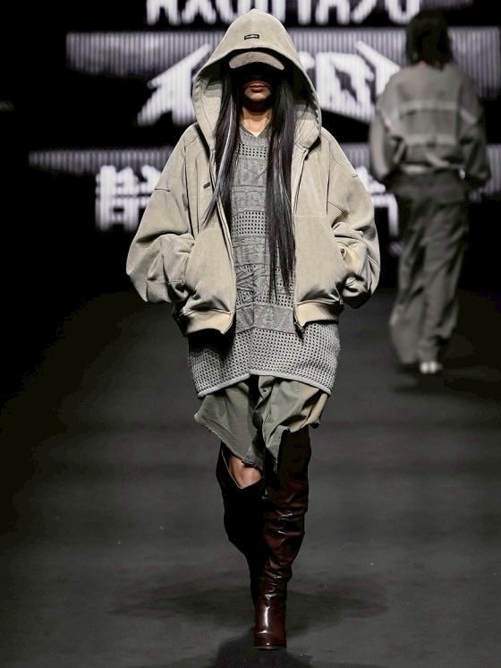 【AJOBYAJO】Total Logo Drop Needle Sweater / 【アジョバイアジョ】トータルロゴドロップニードル長袖セーター