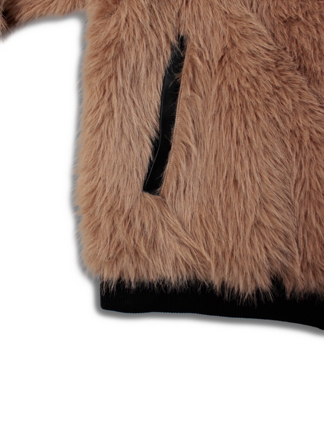 【GALFY】お金大好きファーブルゾン / 【ガルフィー】ロゴプリントファーブルゾン