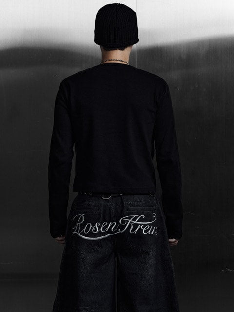 【Rosen Kreuz】TIGHT RIB LONG SLEEVE