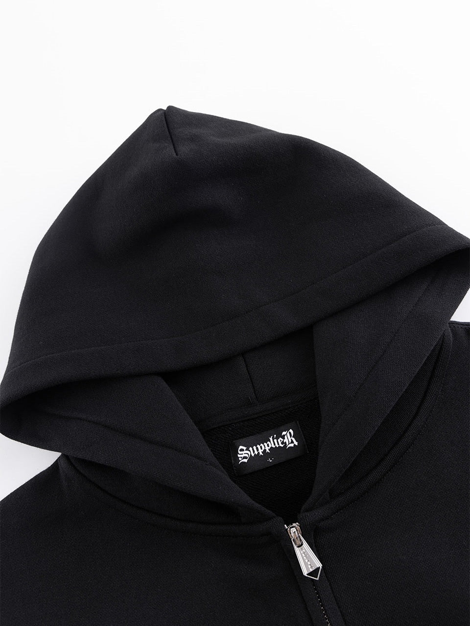 【SUPPLIER】Cross Zip Hoodie (New Silhouette) / 【サプライヤー】クロスロゴジップアップパーカー