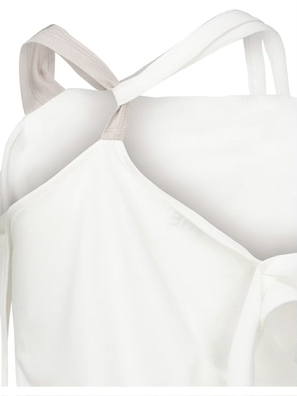 【NACHE】RAWCUT HALTER SLEEVELESS