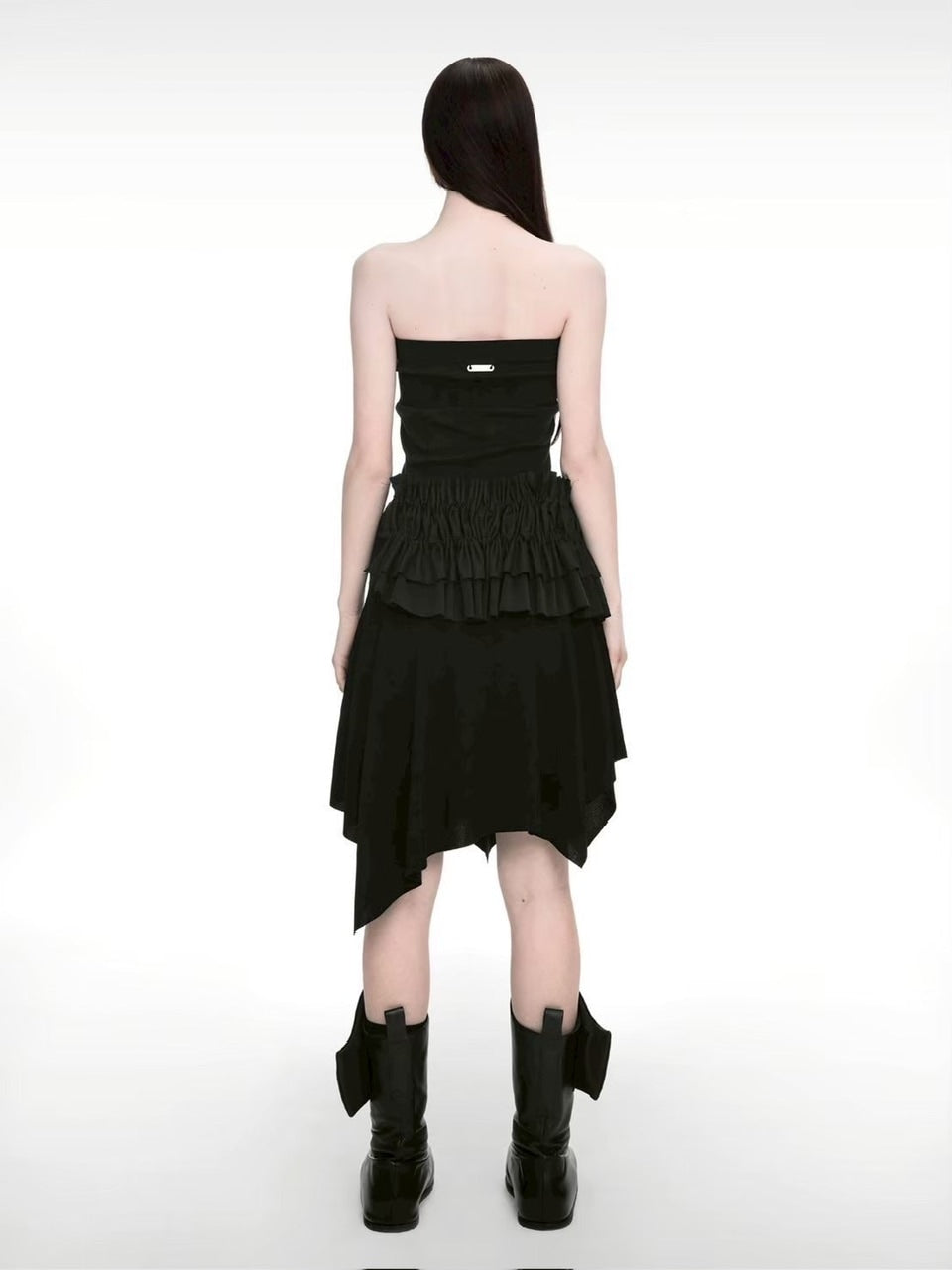 【NACHE】BUSTIER LAYERED DRESS