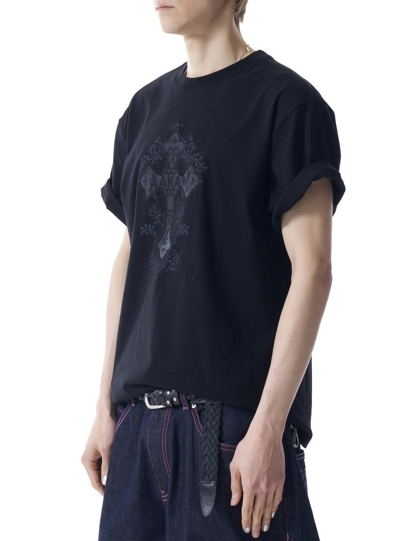 【AAKAM】Studded CROS2 Half Top