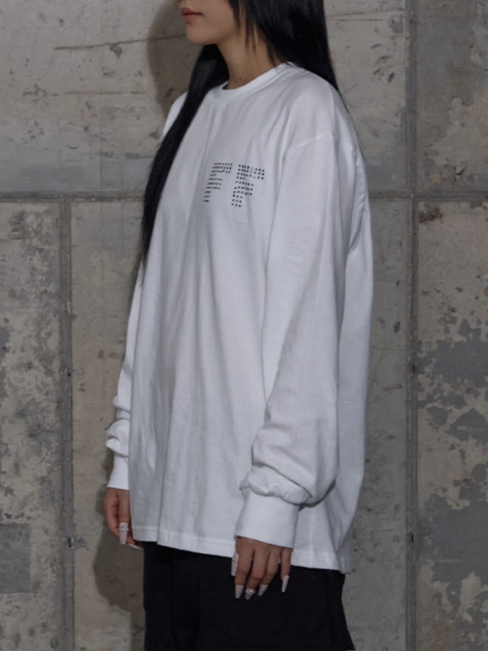 【FANCY CLUB】FF LETTERING LONG SLEEVE / 【ファンシークラブ】ＦＦレタリング長袖Ｔシャツ