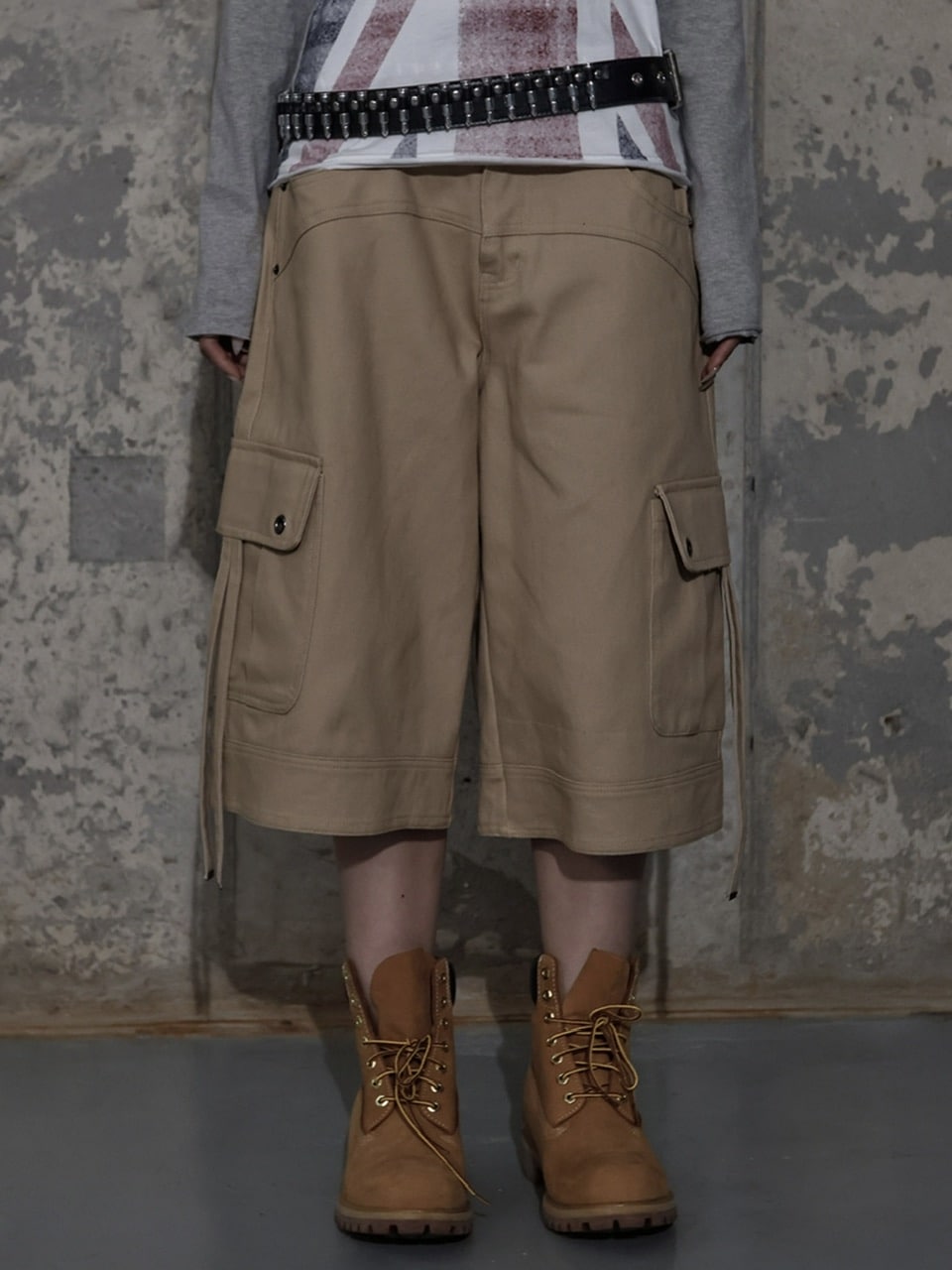 【FANCY CLUB】CROSS POCKET BERMUDA PANTS / 【ファンシークラブ】クロスポケットバミューダパンツ