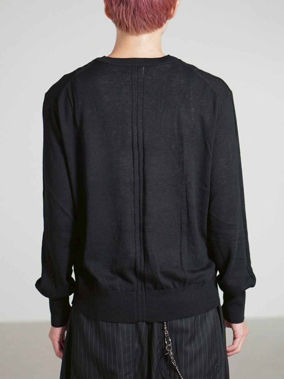 受注制【Chikashitsu +】wool blend cardigan / 【チカシツプラス】ウールブレンドカーディガン (2color)