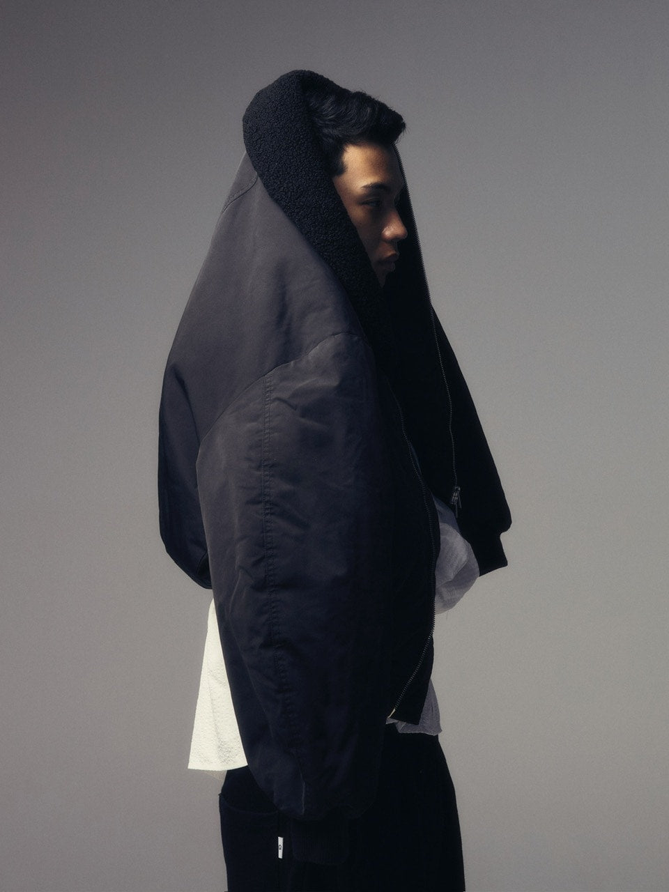 【CS】gradation boa blouson