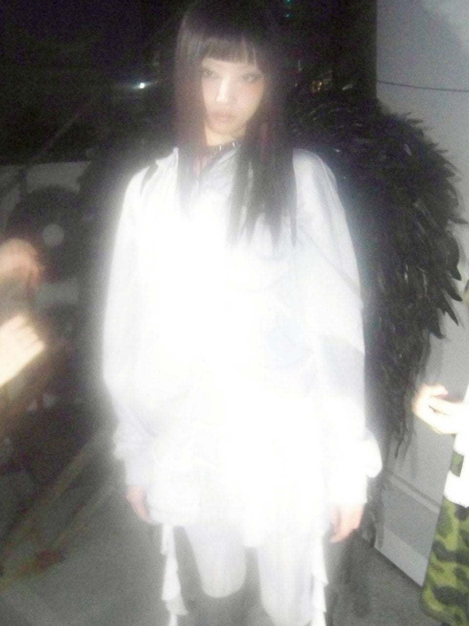 【NOT KNOWING】3 Tiered Lace-Up Ruffle Skirt / 【ノットノーイング】３ティアードレースアップラッフルスカート