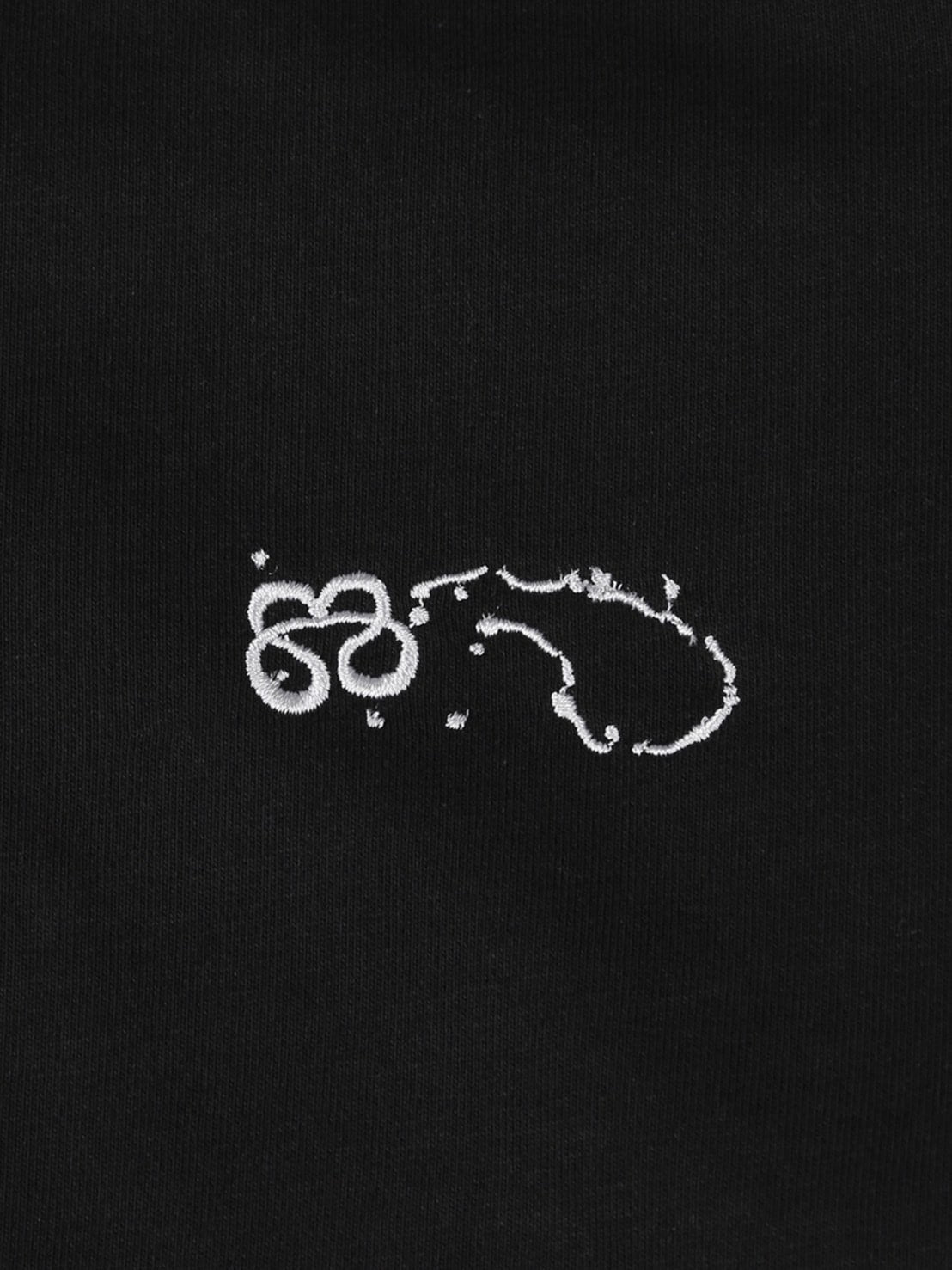 【TUOMIO】ROUND COLLAR STRING TOP / 【トゥオミオ】ラウンドカラーストリングハーフジップスェット