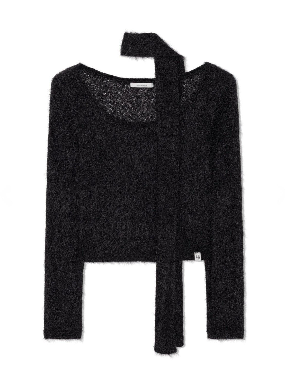 12/21 20:00 再販【Uglyshadow】SCARF ROUND T-SHIRT