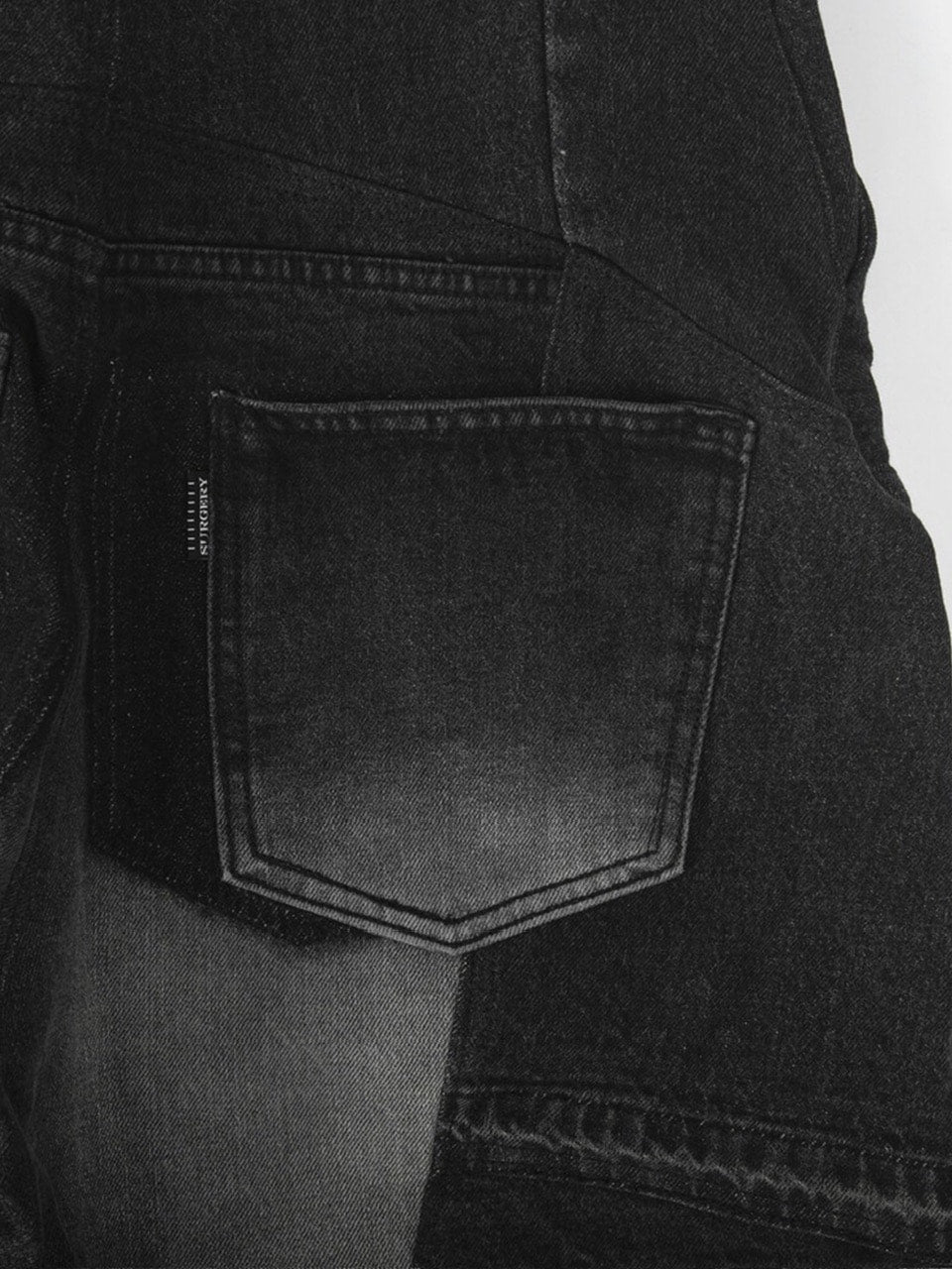 【SURGERY】surgery rebuild denim wide pants / 【サージェリー】サージェリー リビルド デニム ワイド パンツ