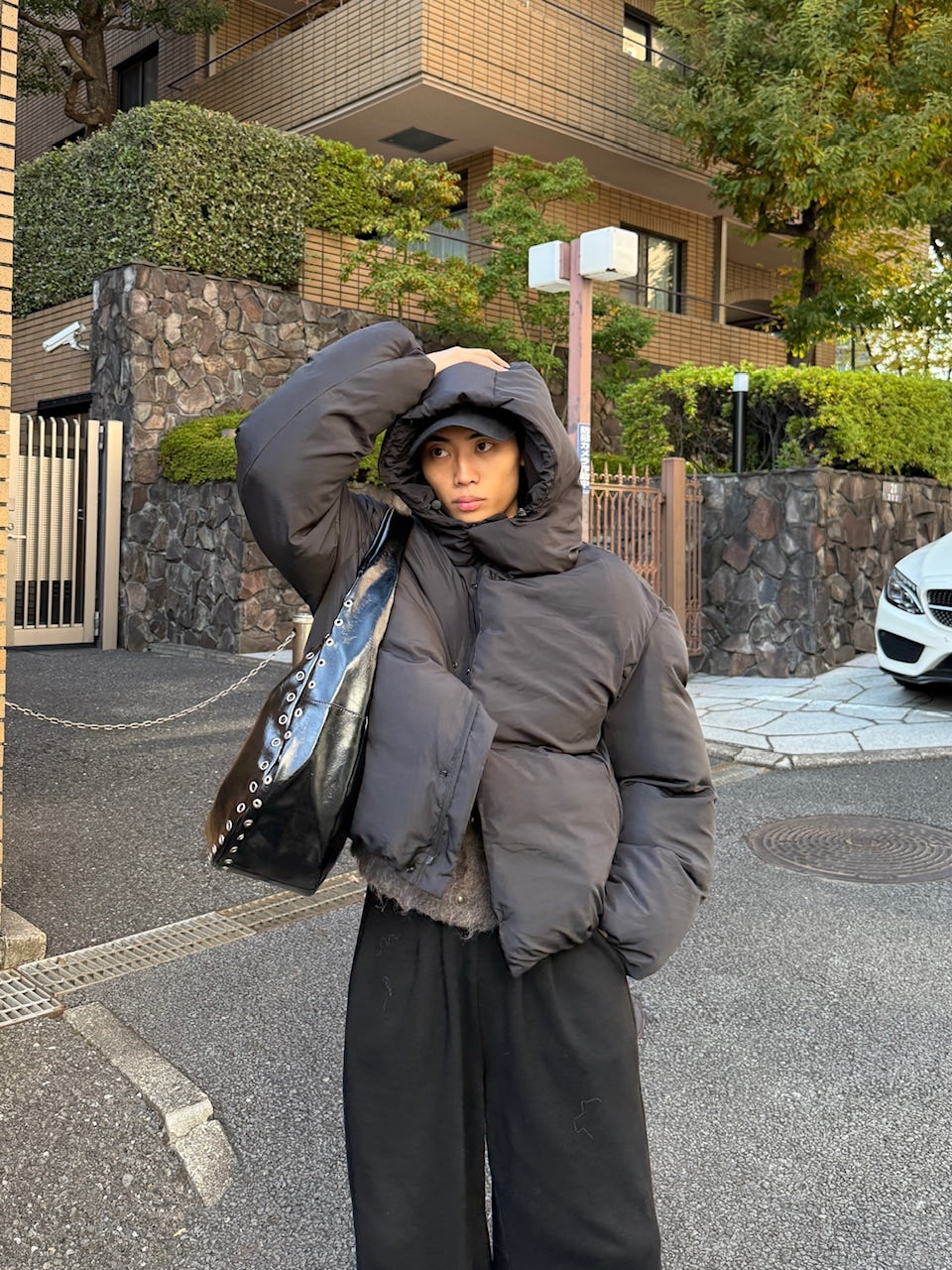 東京店WEB限定受注制【Chikashitsu +】puffer padding jacket / 【チカシツプラス】パファーパディングジャケット (2color)