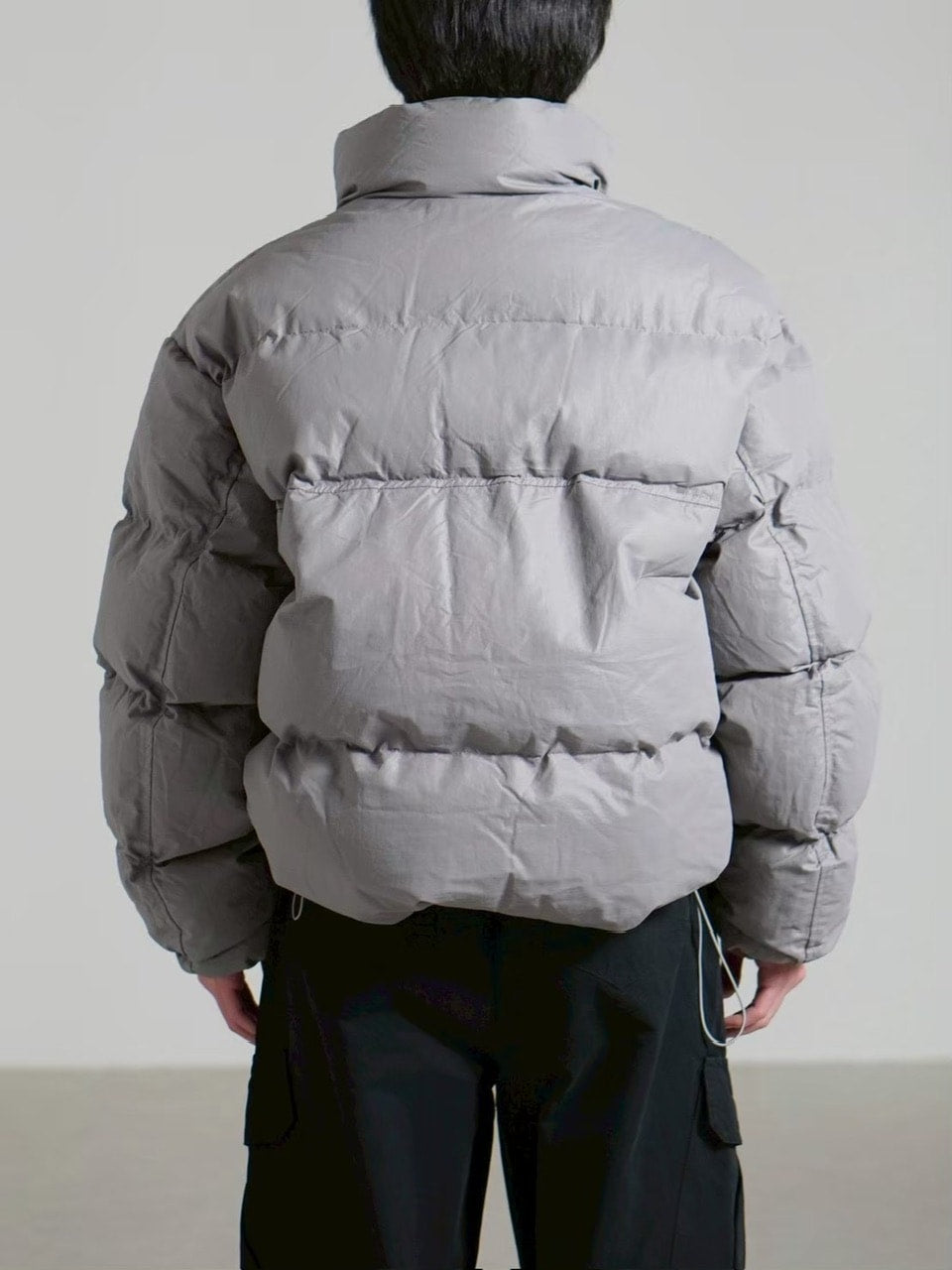 受注制【Chikashitsu +】cropped puffer jacket / 【チカシツプラス】クロップドパファージャケット (3color)