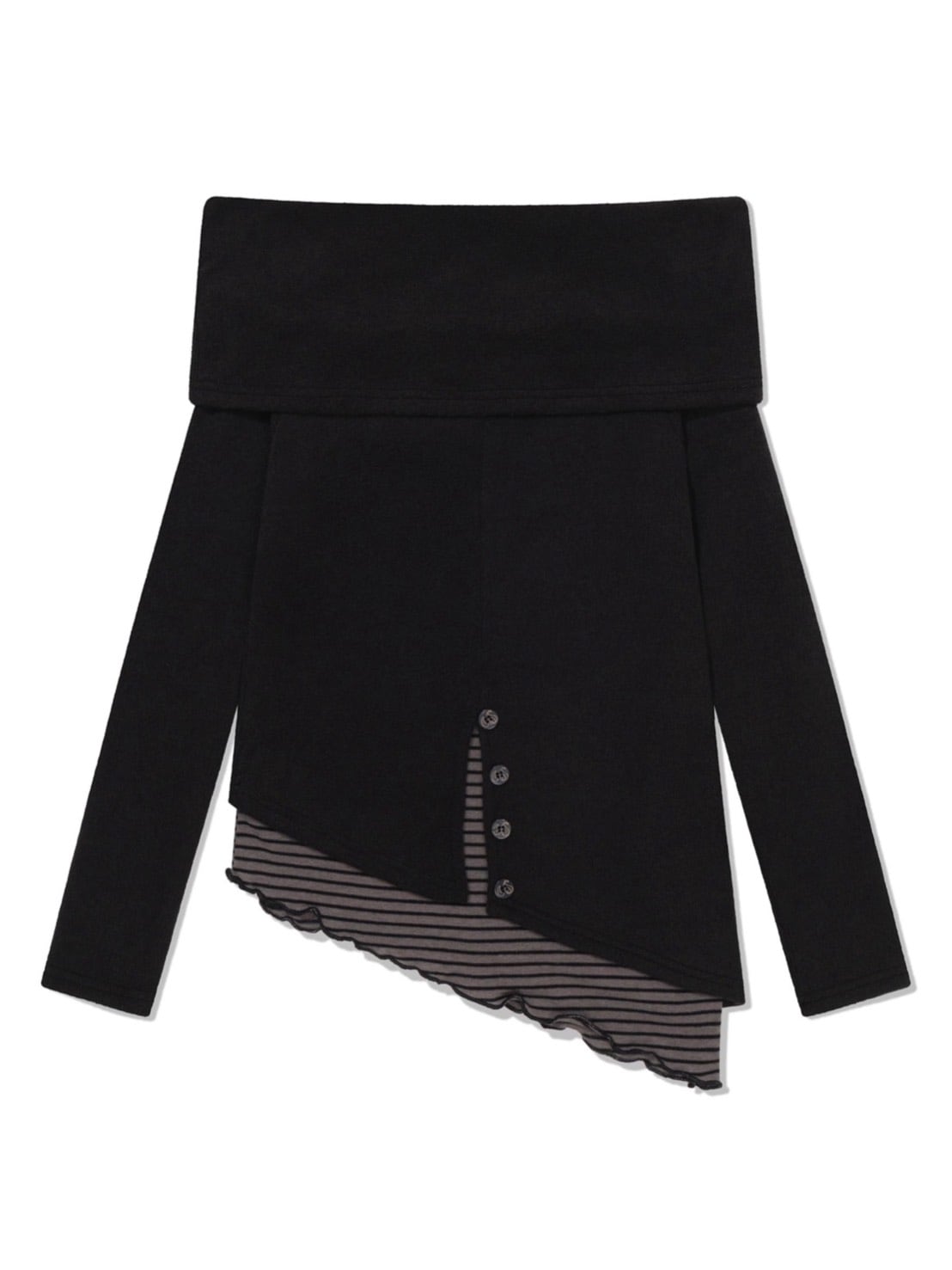 12/21 20:00 発売【Uglyshadow】BURTON KNIT OFF-SHOULDER