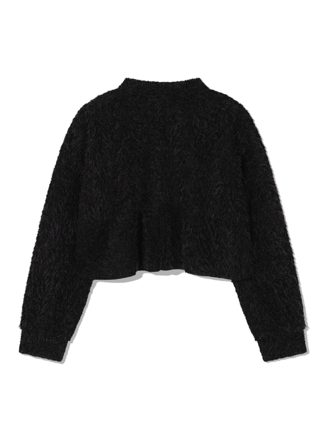 12/21 20:00 発売【Uglyshadow】BOUCLE RUFFLE KNIT CARDIGAN