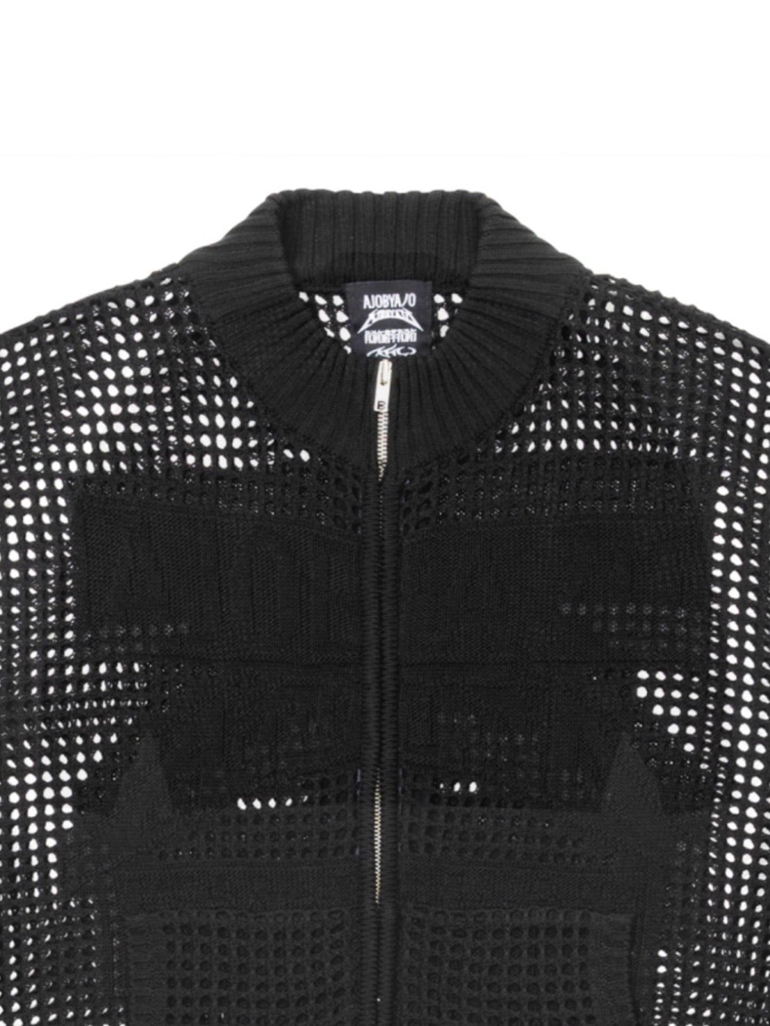 着画、物撮りまだ【AJOBYAJO】Total Logo Drop Needle Zip-Up