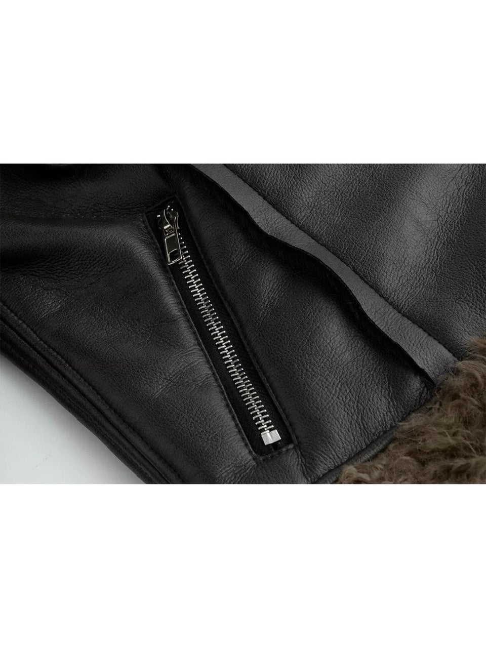 【Cest Nous】Faux Fur-Lined Coat / 【セヌー】ファーラインコーティングジャケット