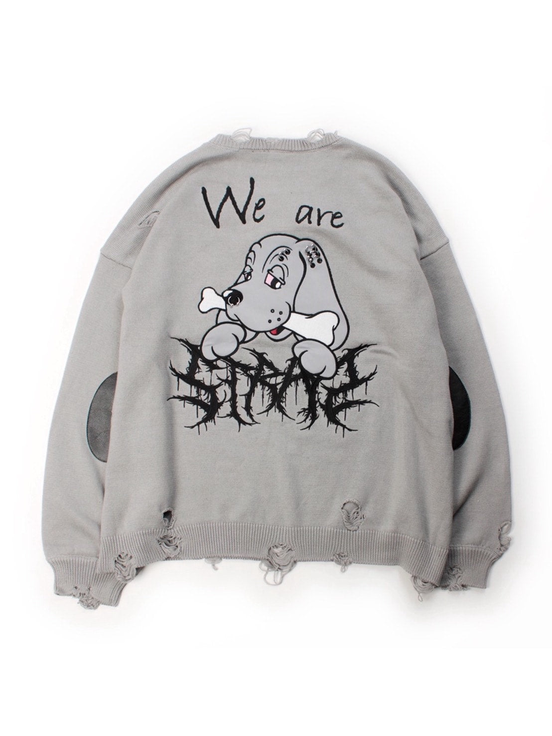 【GALFY】バチバチピアスニット / 【ガルフィー】バチバチピアスニット