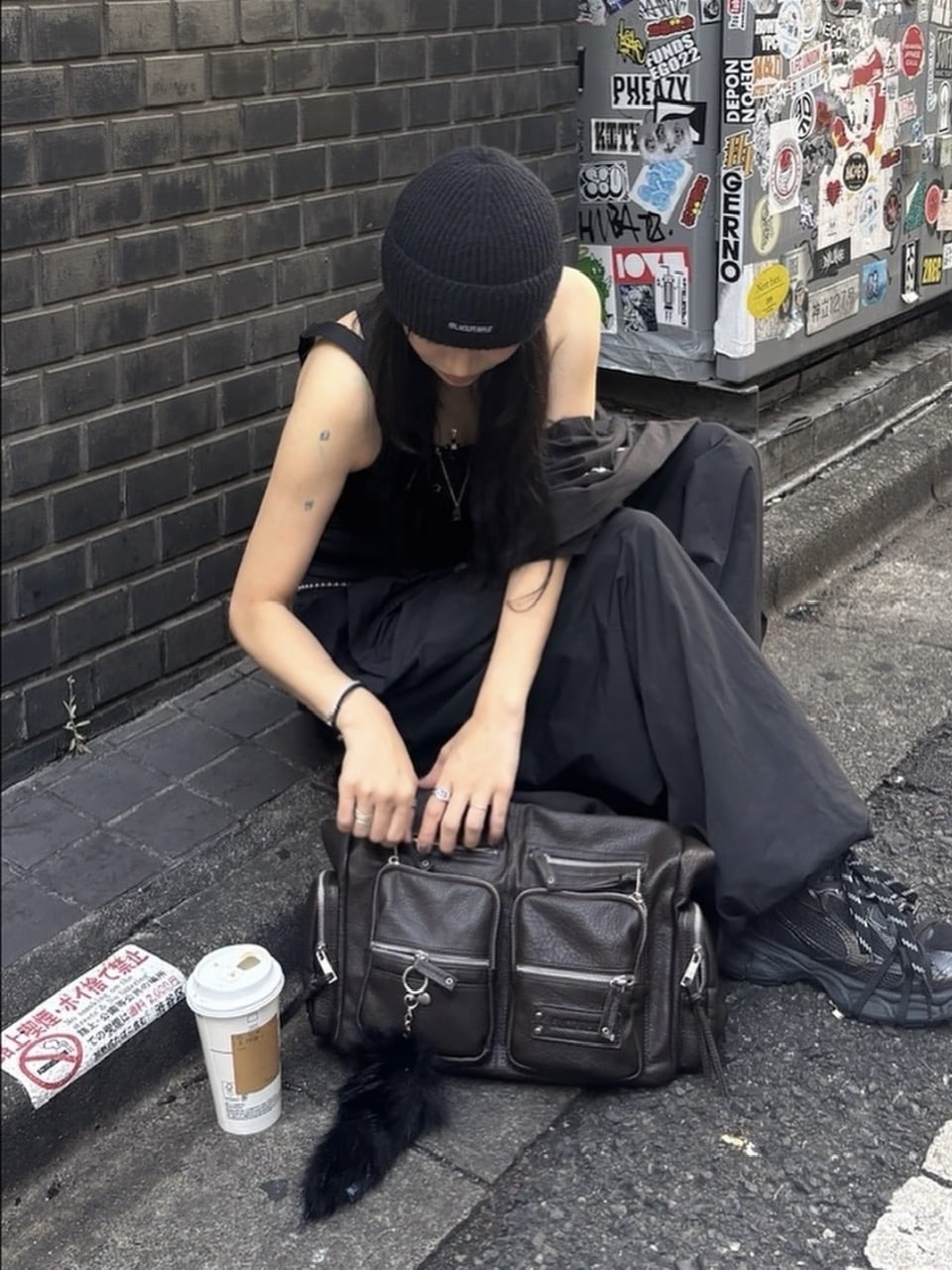 【BLACK PURPLE】Leto Multi Cargo Bag