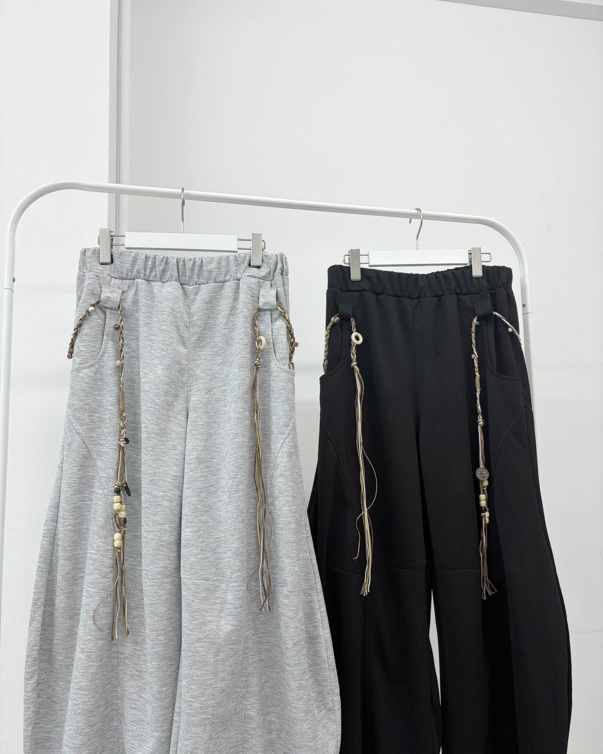 9/25 20:00 発売【Nerd out XU】nomad rope sweat pants