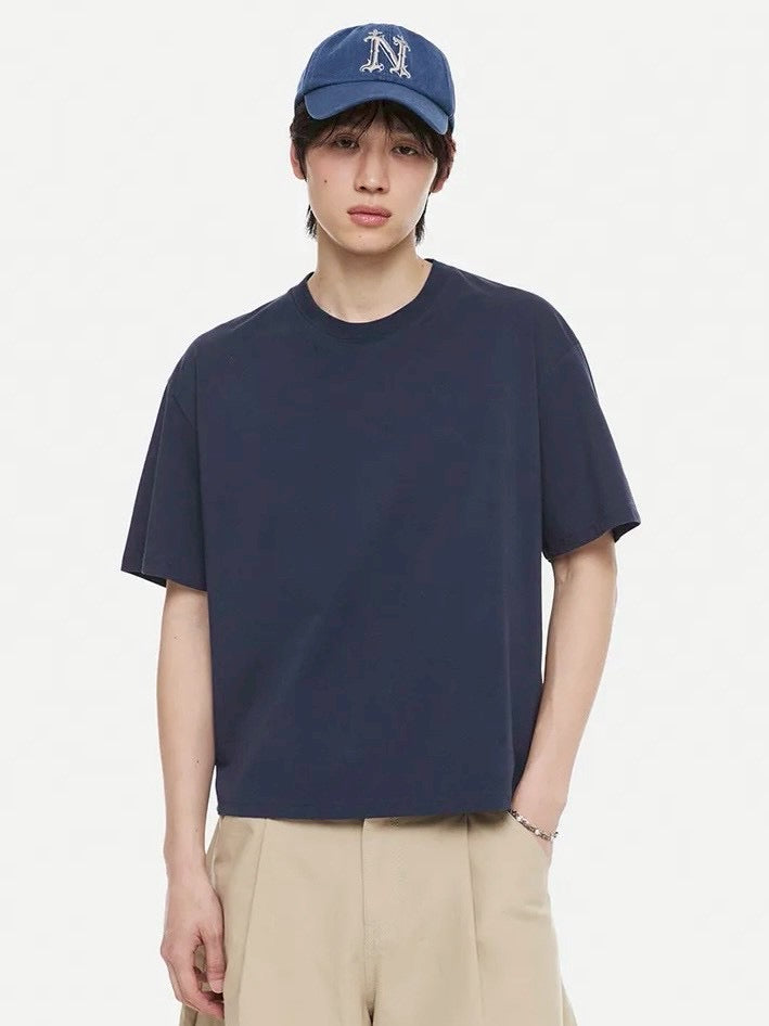 【DNSR】Compact Cotton Crop T-Shirt