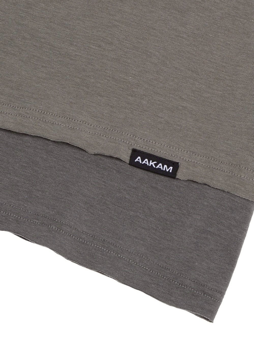 【AAKAM】Contrast Layered Long Sleeve