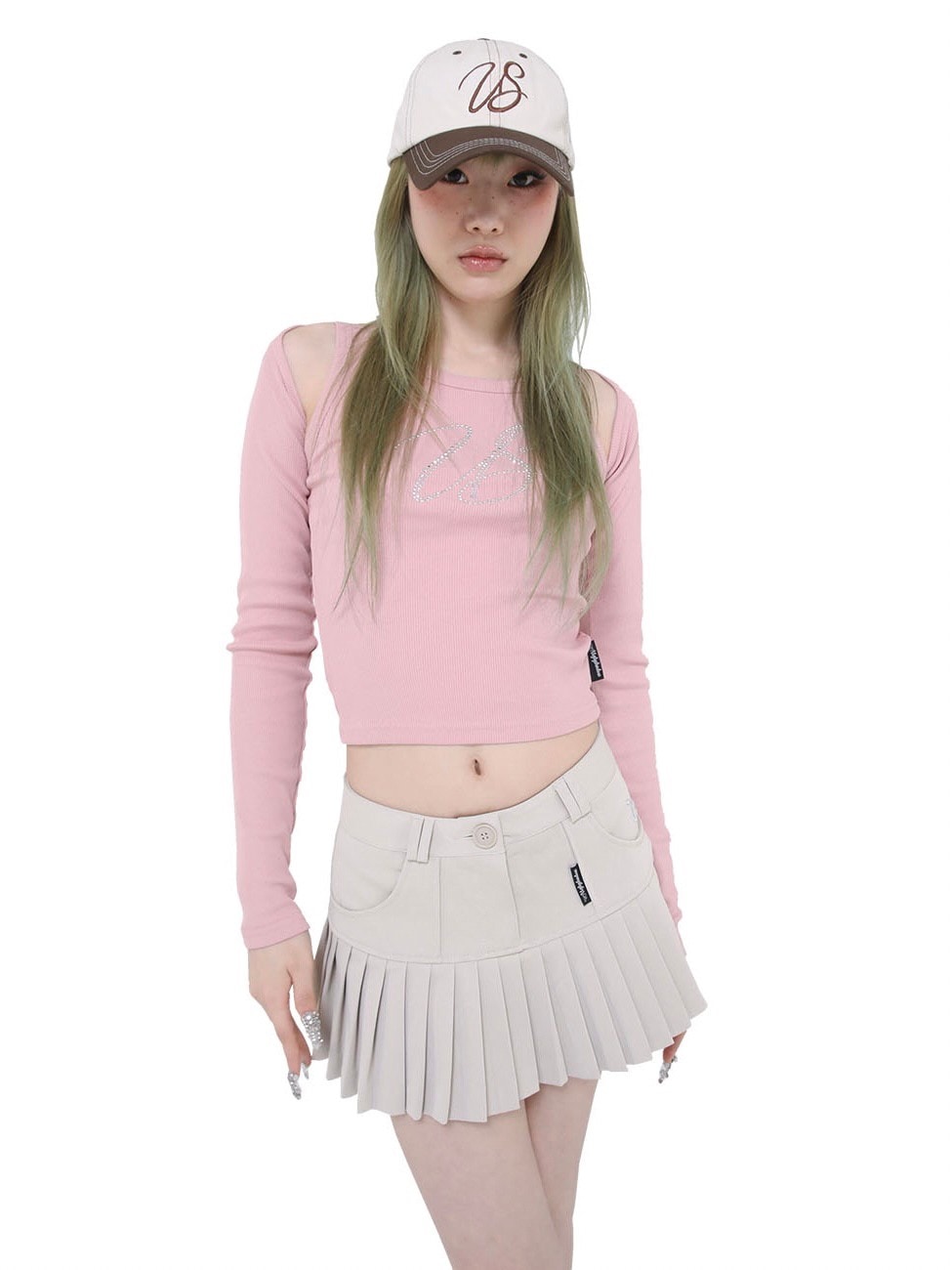 【Ugly shadow】DAILY CROP CARDIGAN