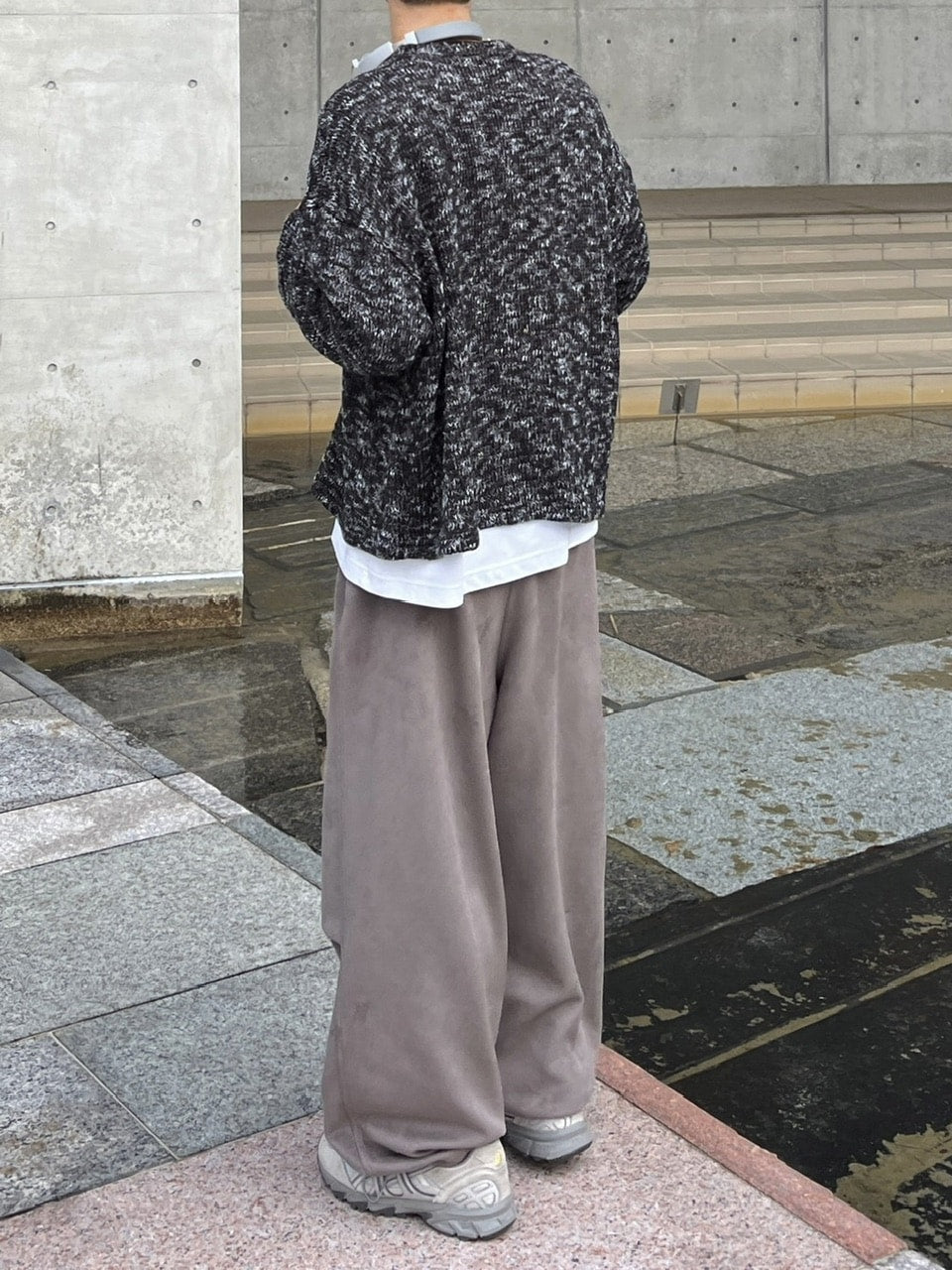 【youll】mix knit (2color)