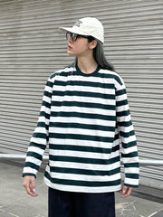 受注制【Chikashitsu +】border long sleeve (2color)