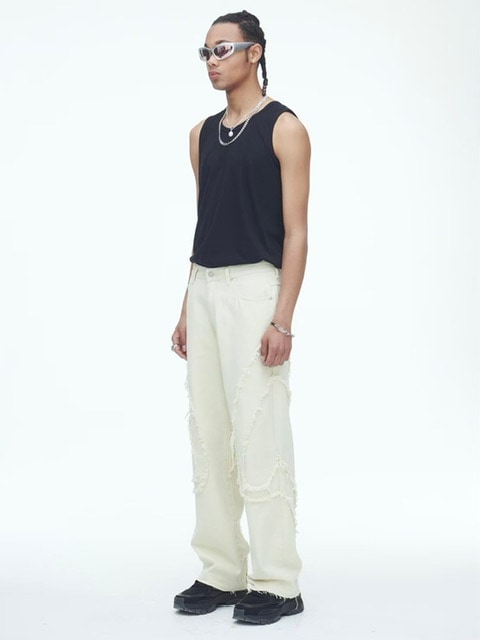 【SSERPE】COMMA DENIM PANTS